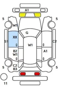 Nissan MOCO лот № 10512 оценка 3.5  с аукциона в Японии 6