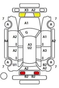 Daihatsu MOVE лот № 10504 оценка 3  с аукциона в Японии 11