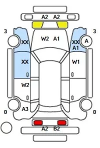 Mercedes-Benz GLB лот № 35009 оценка R  с аукциона в Японии 11