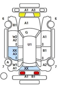 Mercedes-Benz GLB лот № 35006 оценка 4  с аукциона в Японии 11