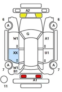 Mercedes-Benz C CLASS WAGON лот № 35012 оценка 4  с аукциона в Японии 11