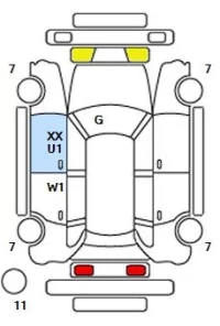 Volkswagen TIGUAN лот № 34514 оценка 4  с аукциона в Японии 11
