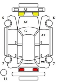 Volkswagen GOLF лот № 36010 оценка 4.5  с аукциона в Японии 11