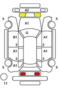 Volkswagen GOLF лот № 36002 оценка 4  с аукциона в Японии 11