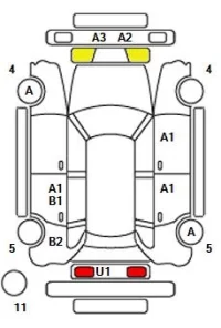 Volkswagen GOLF лот № 32005 оценка 4  с аукциона в Японии 11