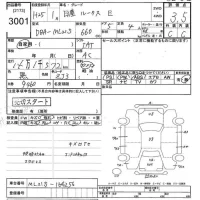 Nissan ROOX лот № 3001 оценка 3.5  с аукциона в Японии 10