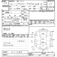Mazda PREMACY лот № 8060 оценка 3.5  с аукциона в Японии 10