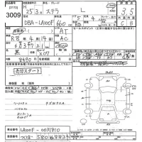 Subaru STELLA лот № 3009 оценка 3.5  с аукциона в Японии 10