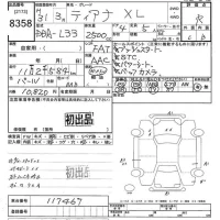 Nissan TEANA лот № 8358 оценка R  с аукциона в Японии 9