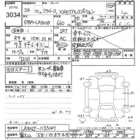 Daihatsu MIRA E S лот № 3034 оценка 4  с аукциона в Японии 10