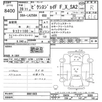 Toyota PIXIS JOY лот № 8400 оценка R  с аукциона в Японии 10