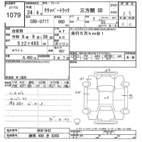 Nissan CLIPPER TRUCK лот № 1079 оценка 3.5  с аукциона в Японии 8