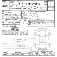 Toyota NOAH лот № 8480 оценка R  с аукциона в Японии 10