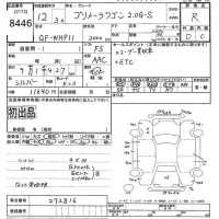Nissan PRIMERA WAGON лот № 8446 оценка R  с аукциона в Японии 10