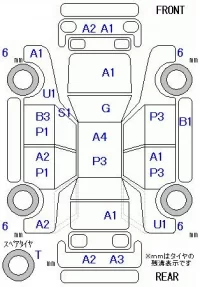 Toyota HARRIER лот № 26049 оценка 3  с аукциона в Японии 9