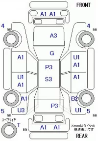 Daihatsu MOVE лот № 29072 оценка 3  с аукциона в Японии 5
