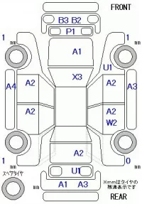 Honda STEP WAGON лот № 26084 оценка 3.5  с аукциона в Японии 9