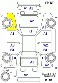 Mitsubishi PAJERO IO лот № 28059 оценка R  с аукциона в Японии 8