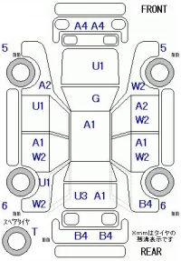 Nissan SYLPHY лот № 19079 оценка 3  с аукциона в Японии 5