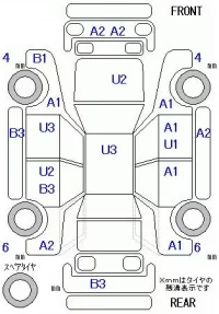 Honda LIFE лот № 29084 оценка 3  с аукциона в Японии 5