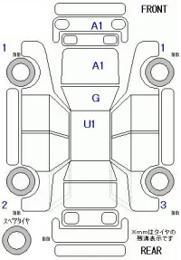 Honda STEP WAGON лот № 26056 оценка 4.5  с аукциона в Японии 9