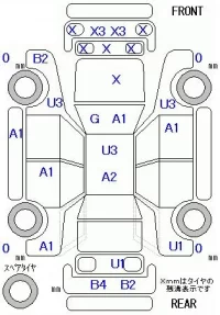 Subaru LEVORG лот № 26047 оценка R  с аукциона в Японии 9