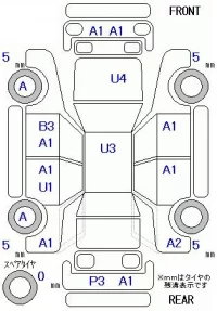 Audi A4 лот № 20027 оценка 3.5  с аукциона в Японии 11