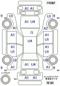 Honda VEZEL лот № 20283 оценка 3  с аукциона в Японии 11