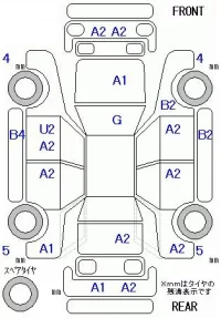 Honda LIFE лот № 19100 оценка R  с аукциона в Японии 5