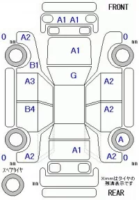 Honda STEP WAGON лот № 10470 оценка 3.5  с аукциона в Японии 11