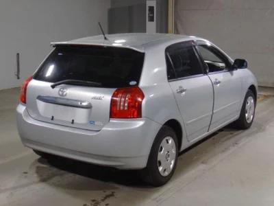 Toyota ALLEX  с аукциона в Японии