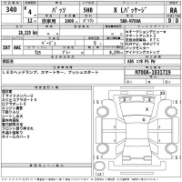 Toyota PASSO лот № 340 оценка RA  с аукциона в Японии 2