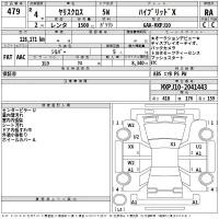 Toyota YARIS CROSS лот № 479 оценка RA  с аукциона в Японии 2