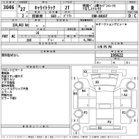 Suzuki CARRY TRUCK лот № 3046 оценка R  с аукциона в Японии 2