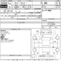 Subaru SAMBAR лот № 30098 оценка 3.5  с аукциона в Японии 11