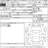 Subaru XV лот № 30012 оценка 4  с аукциона в Японии 11