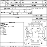 Subaru LEGACY OUTBACK лот № 33021 оценка 3.5  с аукциона в Японии 2