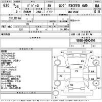 Mitsubishi PAJERO лот № 630 оценка RA  с аукциона в Японии 2