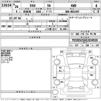 Volvo V40 лот № 33034 оценка 4  с аукциона в Японии 2