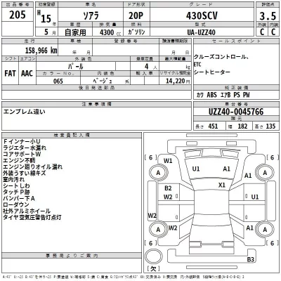 Toyota SOARER  с аукциона в Японии