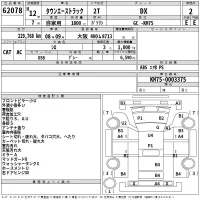 Toyota TOWN ACE TRUCK лот № 62078 оценка 2  с аукциона в Японии 2