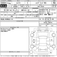 Suzuki SWIFT лот № 30001 оценка RA  с аукциона в Японии 11