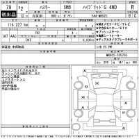 Suzuki HUSTLER лот № 79 оценка R  с аукциона в Японии 11