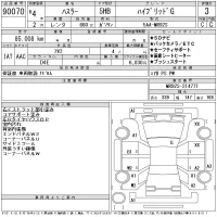 Suzuki HUSTLER лот № 90070 оценка 3  с аукциона в Японии 11
