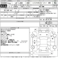Subaru LEGACY B4 лот № 30490 оценка RA  с аукциона в Японии 11