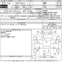 Honda ACTY TRUCK лот № 577 оценка 3.5  с аукциона в Японии 11