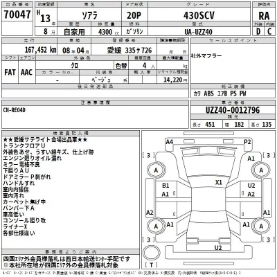 Toyota SOARER  с аукциона в Японии