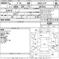 Mazda DEMIO лот № 30020 оценка RA  с аукциона в Японии 2