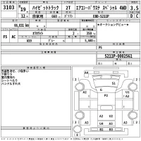Daihatsu HIJET TRUCK лот № 3103 оценка 3.5  с аукциона в Японии 2