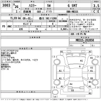 Suzuki HUSTLER лот № 3003 оценка 3.5  с аукциона в Японии 2